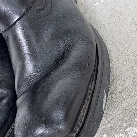 Harley Davidson, harness, mega size logo biker boot